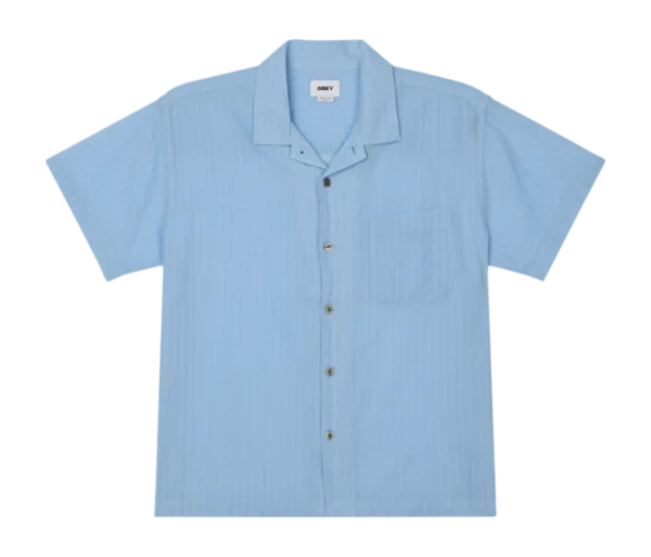 Obey Donnie Woven Cerulean Multi