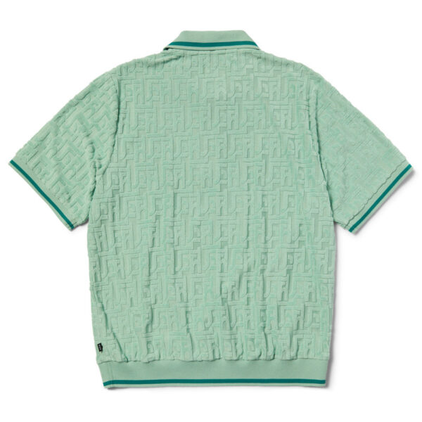 Huf Tether Jacquard Terry Top Jade - Image 3