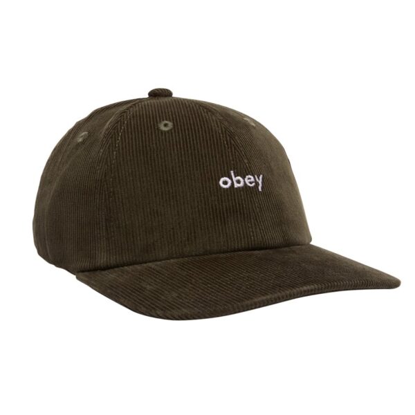 Obey Lowercase Corduroy 6 Panel