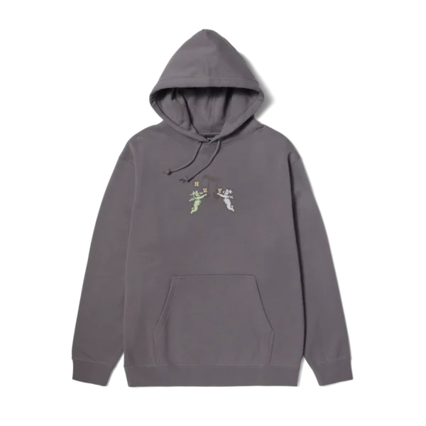 Huf Song Hhooded Sweater Light Plum