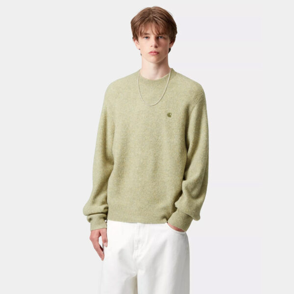 Carhartt WIP Curtis Sweater Tangled Brass - Afbeelding 2