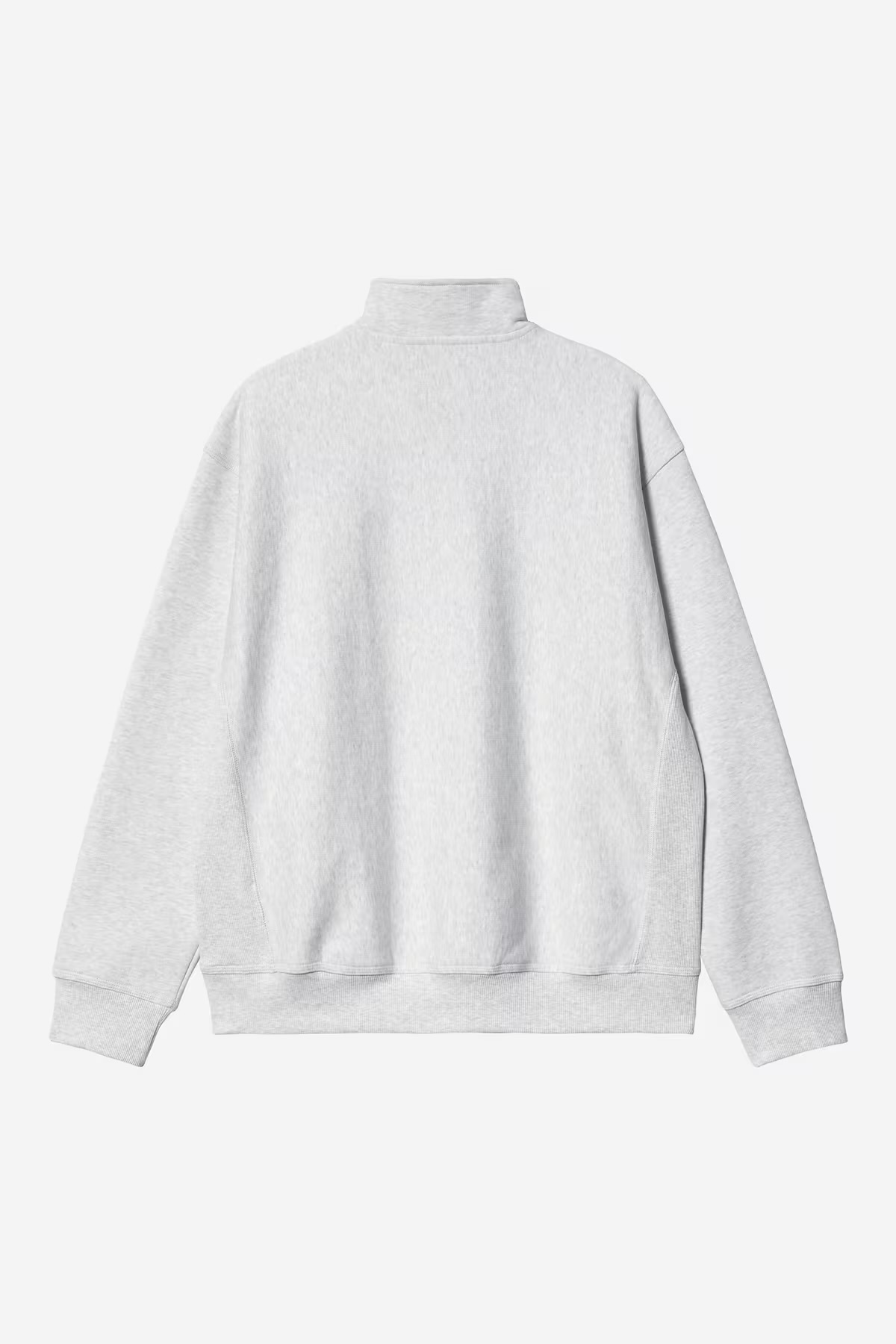 Carhartt WIP Half Zip American Script Sweater Grey Heather - Afbeelding 2