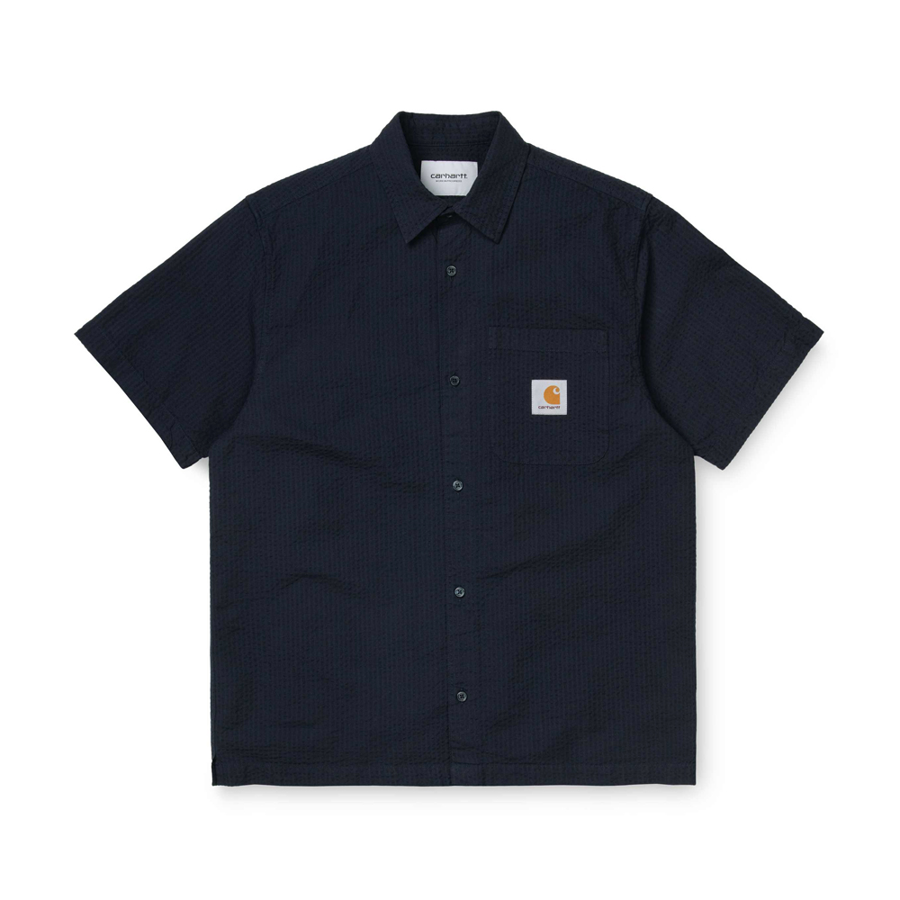 Now in stock the Carhartt WIP S/S Southfield Shirt. The Carhartt WIP S/S Southfield Shirt is constructed from 100% cotton. It features a single chest pocket, adorned with a woven Carhartt WIP label. Regular fitted blouse with a pre molded structure. This blouse is made with a breathable woven pattern. I027510_1C_00 regular fit garment washed chest pocket with button closure square label WIP script label Nu op voorraad de Carhartt WIP S/S Southfield Shirt. De Carhartt wip S-S Southfield Shirt is gemaakt van 100% katoen. Dit shirt heeft een normale pasvorm en is uitgerust met een borstzakje en afgemaakt met een Carhartt WIP Label. I027510_1C_00 Normale pasvorm voorgewassen stof borstzakje knoopsluiting Blok label WIP script label